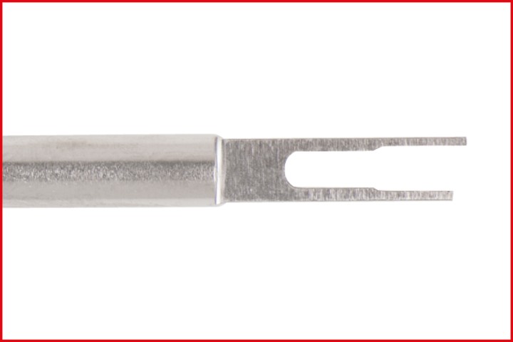 Extrac. cosses connecteur plat