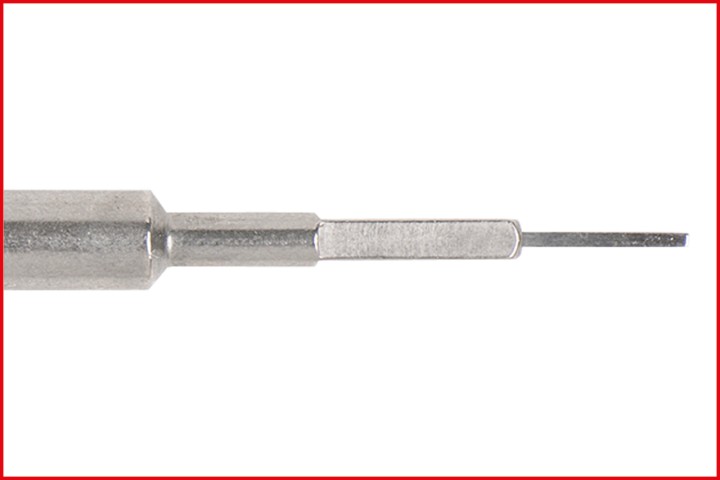 Extrac. de cosse ronde, 1,2mm