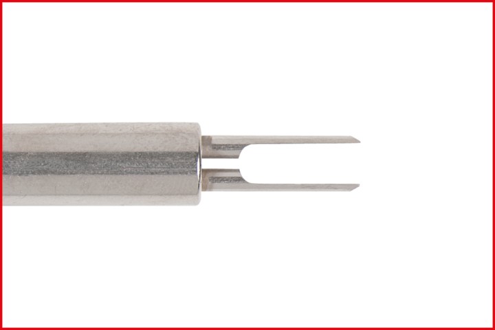 Extrac. de cosse ronde, 4,8mm