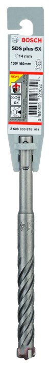 Foret beton PRO SDS plus-5X 14