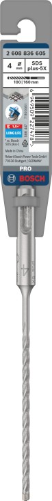 Foret beton PRO SDS plus-5X 4x