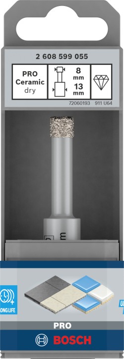 Foret diamant PRO Ceramic a se