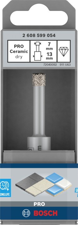 Foret diamant PRO Ceramic a se