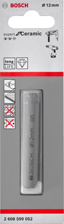 Foret diamant PRO Ceramic a se