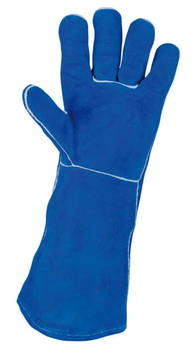 Gants longs, soudeur,cuir, XXL