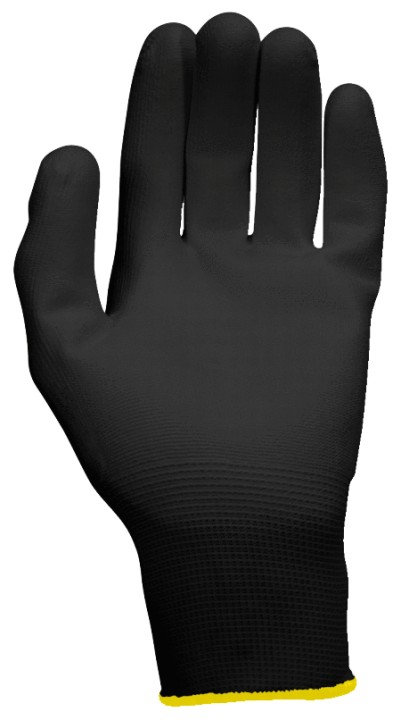 Gants noirs T.11, 12 paires