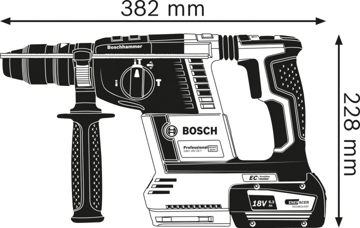 GBH 18V-26 F solo L-Boxx