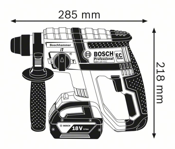 GBH 18V-EC 2x4,0Ah