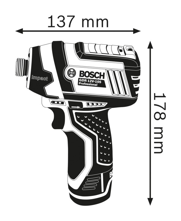 GDR 12V-105  solo C&G LBOXX