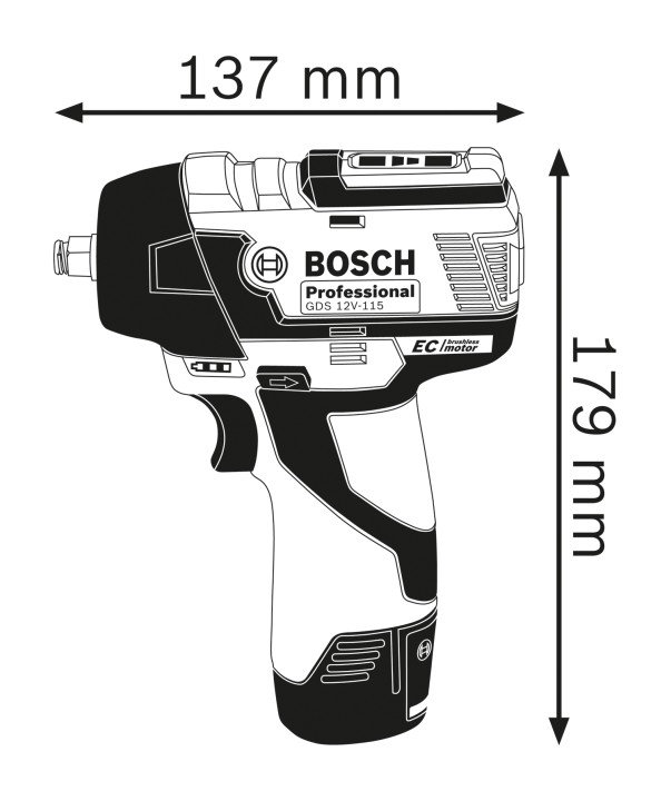 GDS 12V-115 solo Click&Go L-Boxx