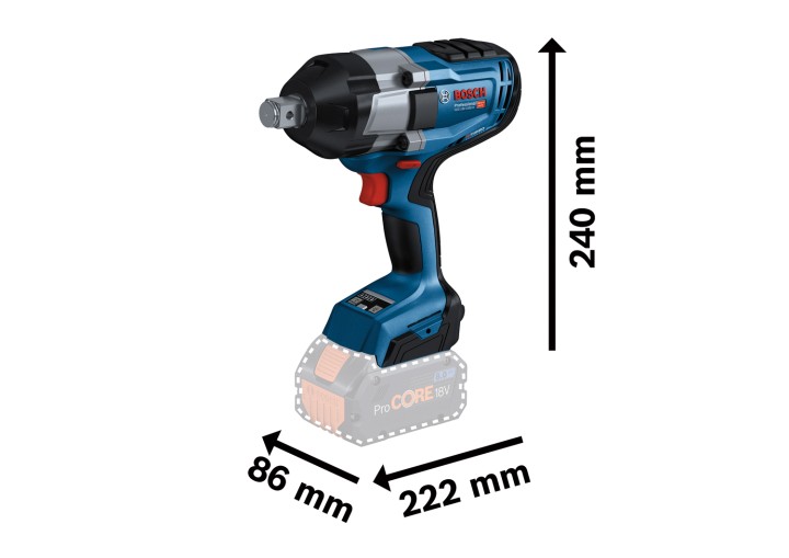 GDS 18V-1050 H Solo L-Boxx