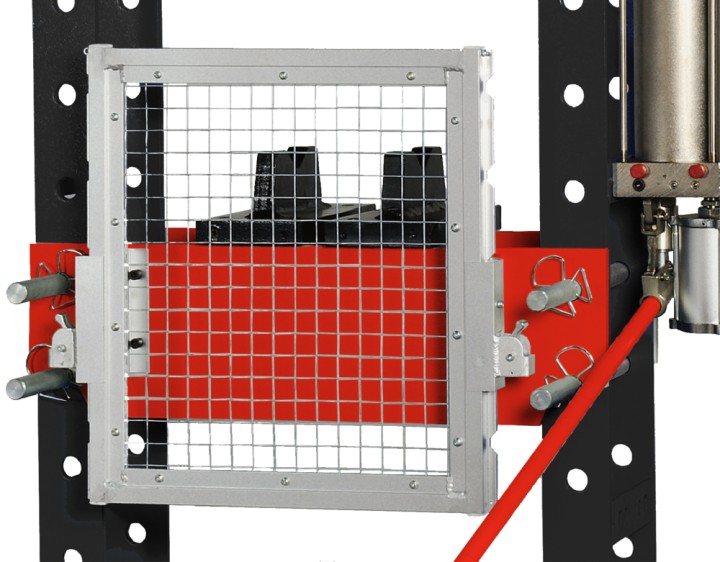 Grille protec. presse hydraul.