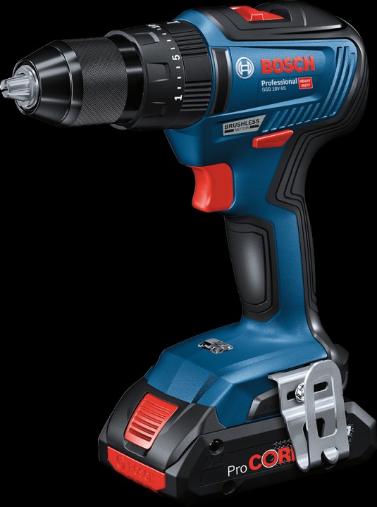 GSB 18V-55 2x2,0Ah LCASE