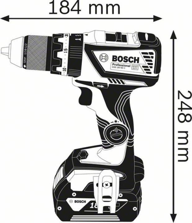 GSB 18V-60 C solo