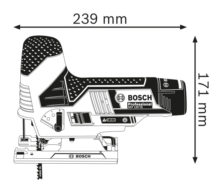 GST 12V-70 solo C&G L-Boxx