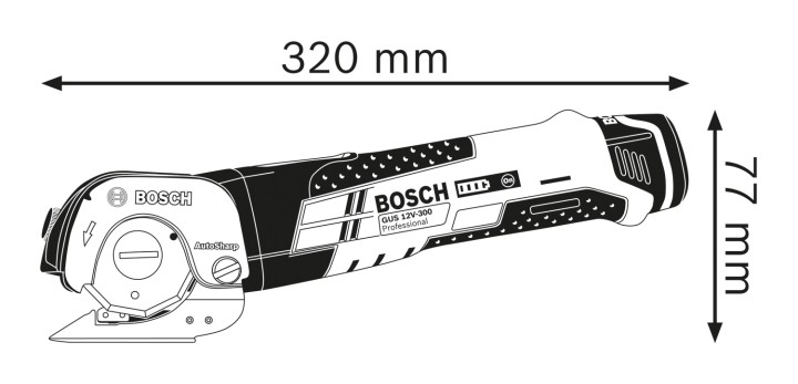 GUS 12V-300 carton solo
