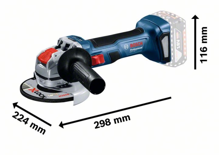 GWX 18V-7  2x4,0Ah L-Boxx