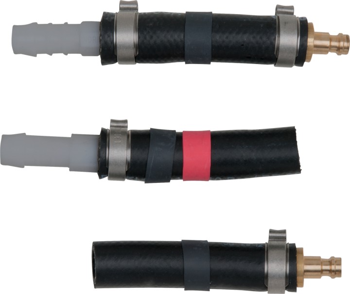 Jeu 3 adaptateurs 12mm, noir