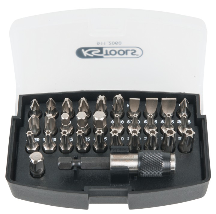 Jeu 32 embouts vissage, 1/4"