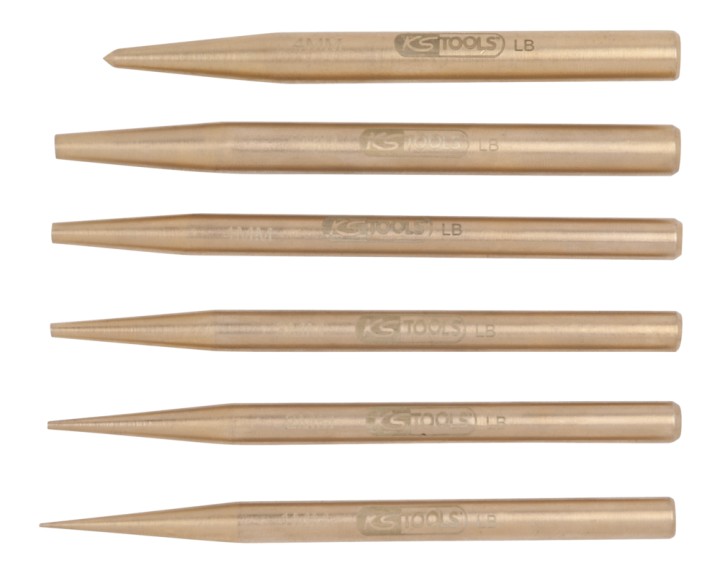 Jeu chasses-clou BRONZE, 6pcs