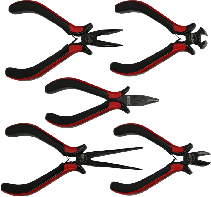 Jeu de 5 pinces électroniques