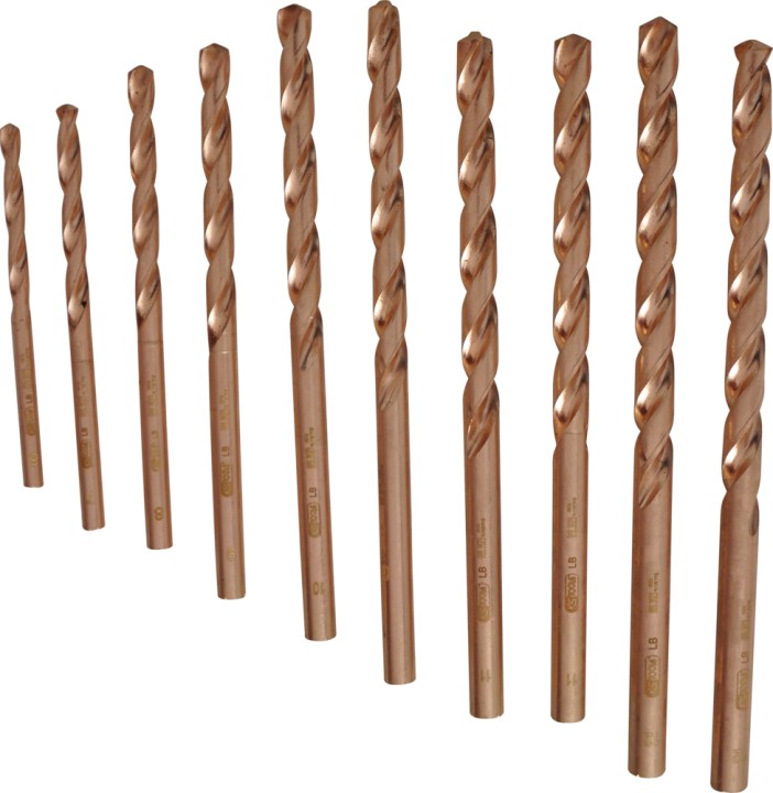 Jeu de forets laminés, 15pcs