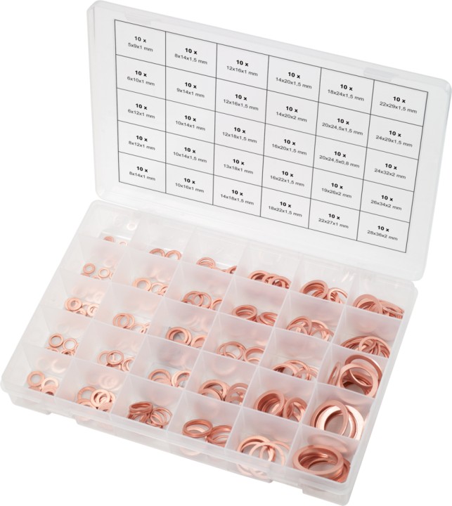 Joints en cuivre, 300pcs