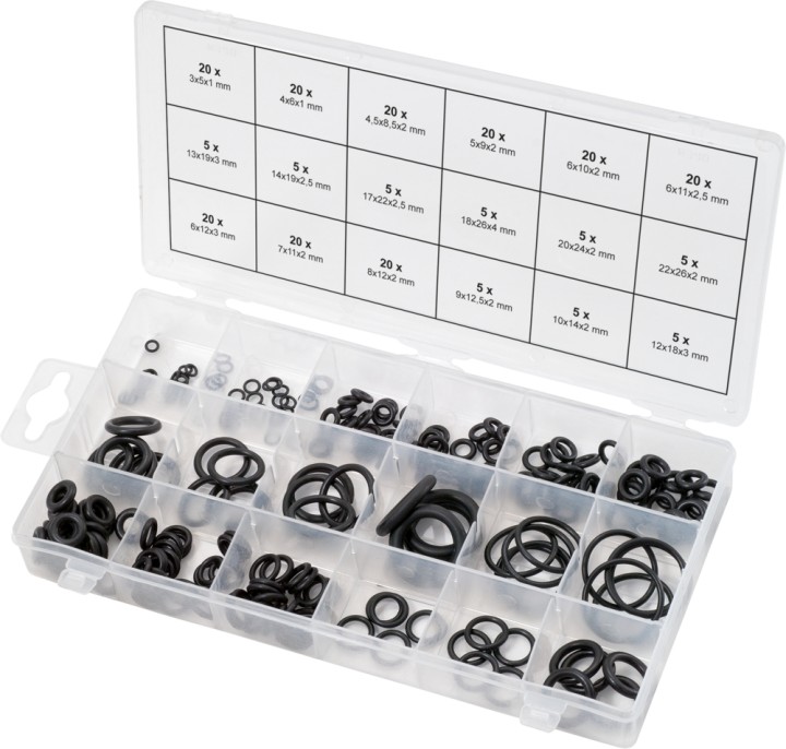 Joints toriques, 225pcs