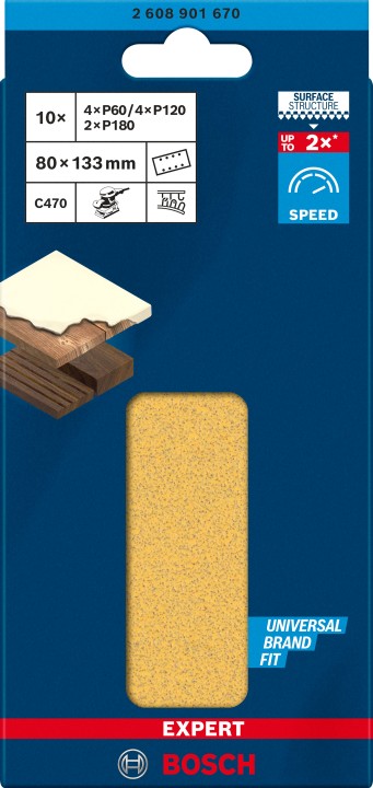 Kit 10 Feuilles C470 80x133mm