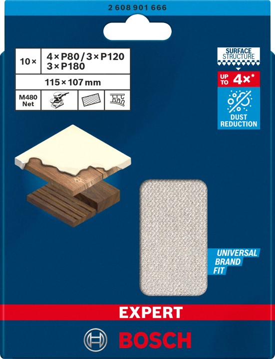 Kit 10 Feuilles M480 115x107 G