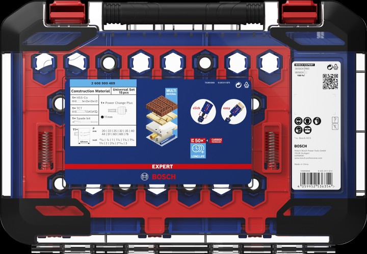 Kit 11trépans Construc.Ø20A76