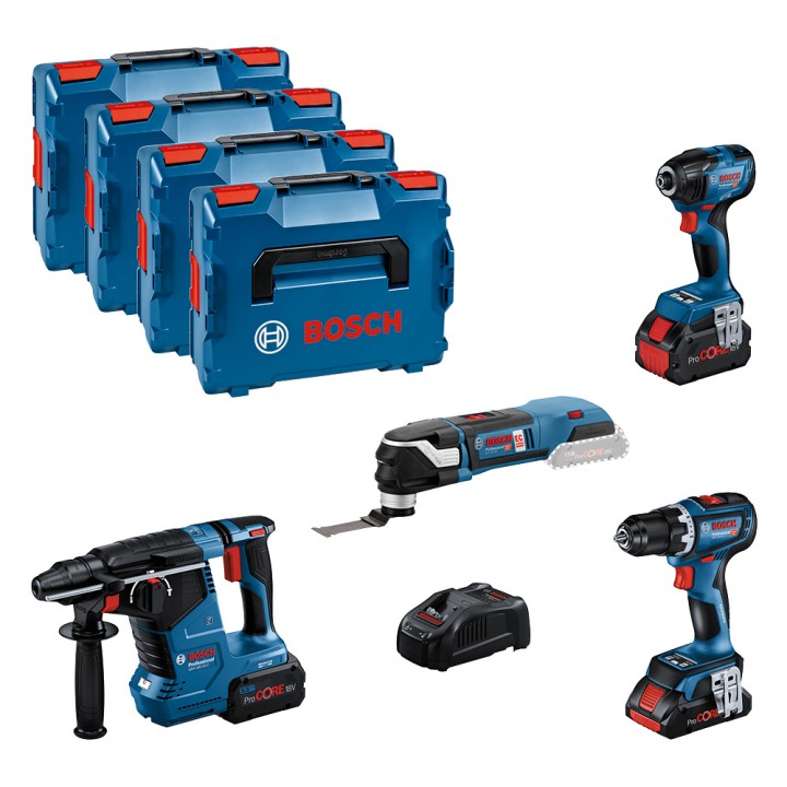 KIT 4 OUTILS 18V