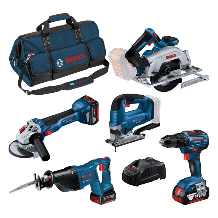 KIT 5 OUTILS 18V