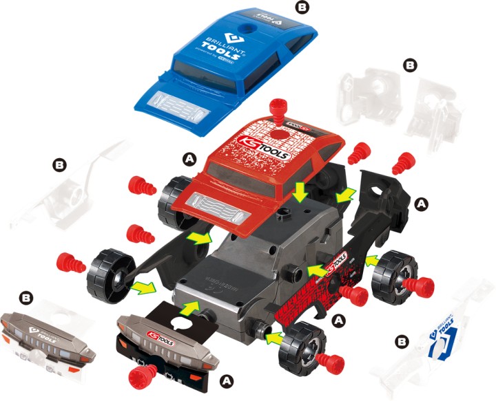 Kit construc 4x4 pour enfant