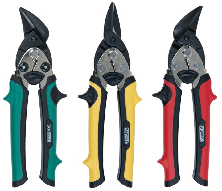 Kit de cisailles à tôles, 3pcs
