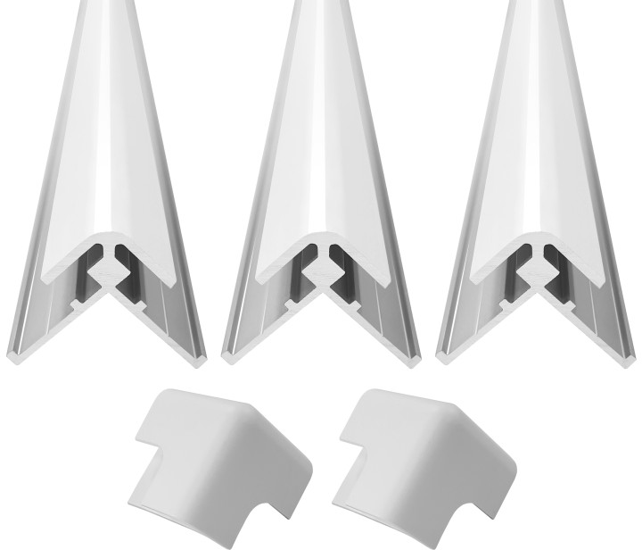 Kit profilés BATIPANEL BLANC