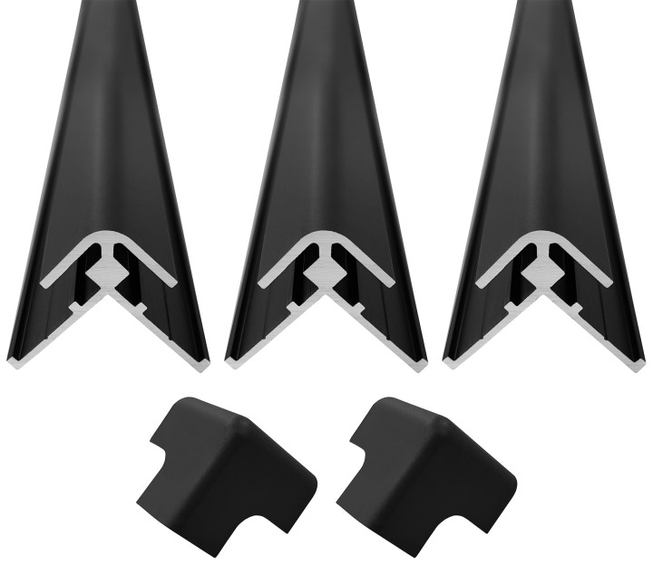 Kit profilés BATIPANEL NOIR