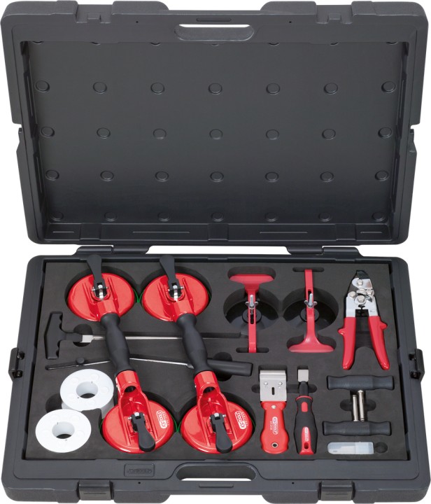 Kit répa. de pare-brise, 12pcs
