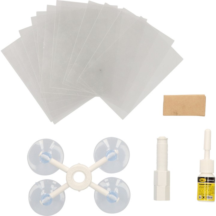 Kit réparation pare-brise 15pc