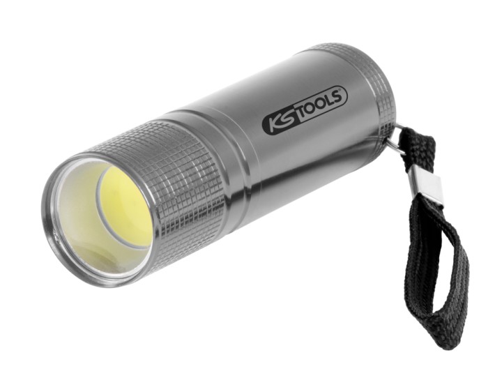Lampe torche LEDs COB, L.84 mm