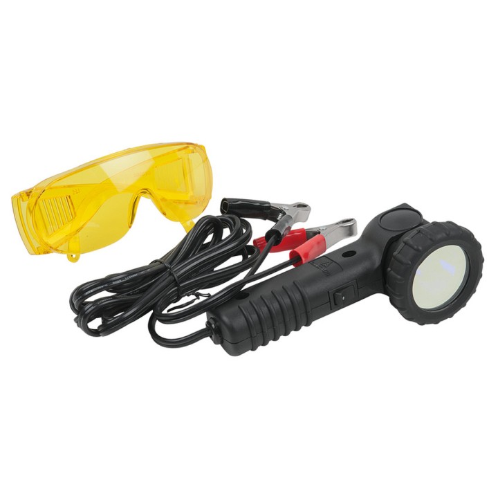 Lampe UV fuites clim +lunettes