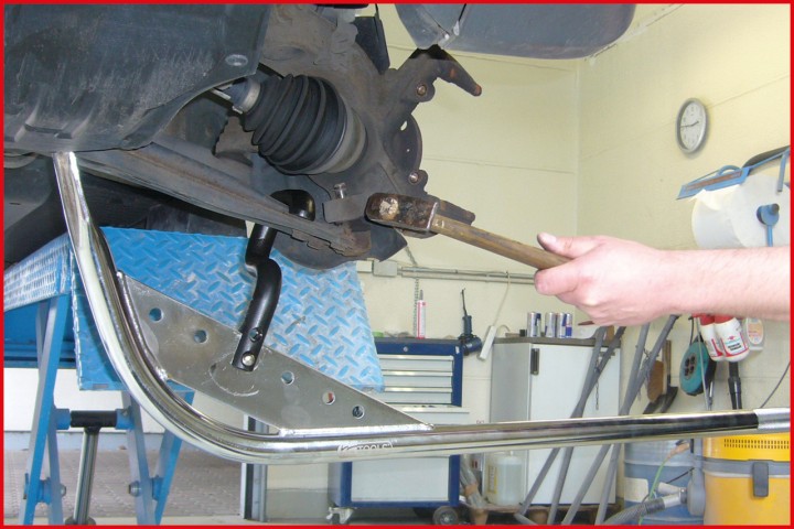 Levier universel pour axes
