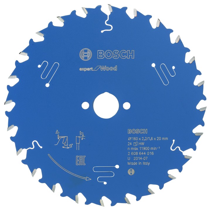 LSCircul Exp Bois 160x20x2,2mm