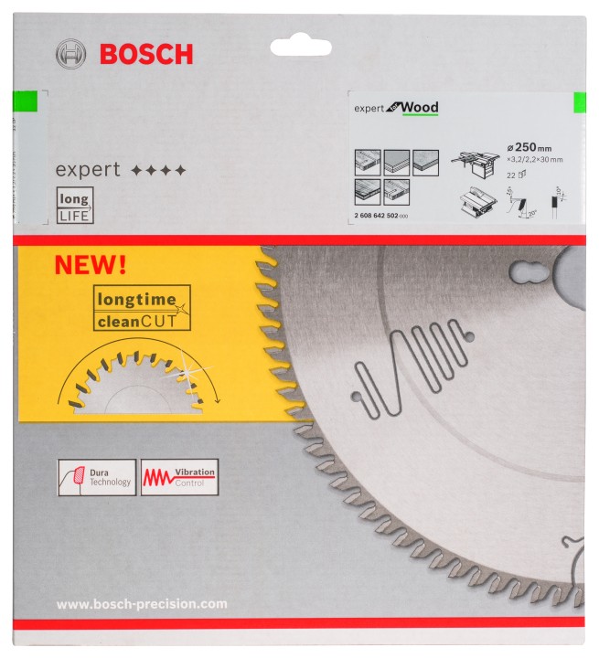 LSCircul Exp Bois 250x30x3,2mm