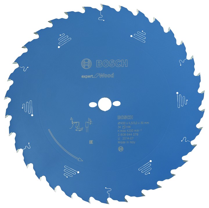 LSCircul Exp Bois 450x30x4,5mm