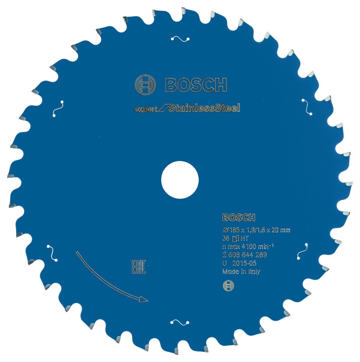 LSCircul Exp Inox 185x20x1,9mm