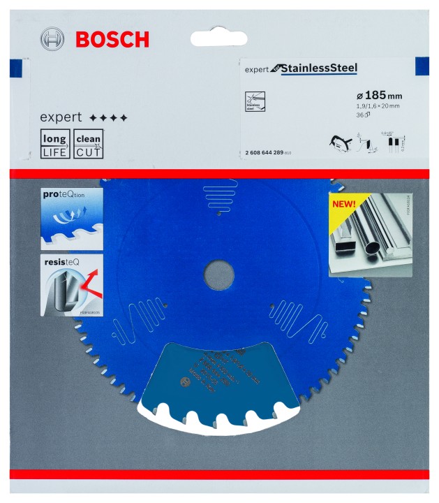LSCircul Exp Inox 185x20x1,9mm