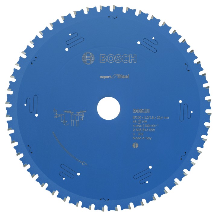 LSCircul Exp Métal 230x25,4x2,