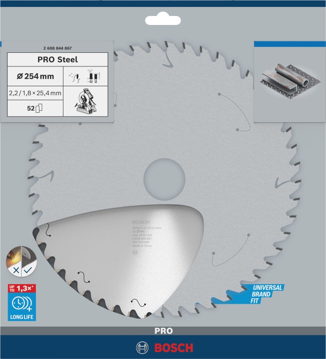 LSCircul PRO Acier 254x25,4x1,