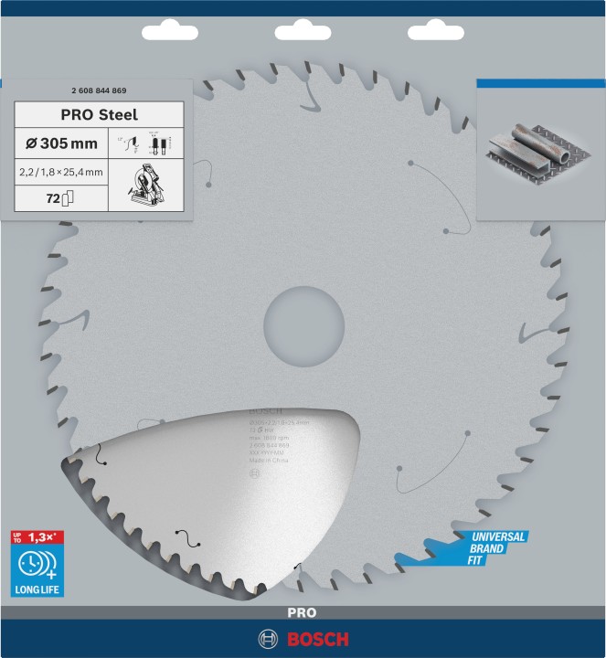 LSCircul PRO Acier 305x25,4x2,